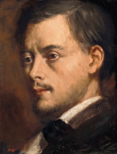 Cabeça de homem de Edgar Degas
