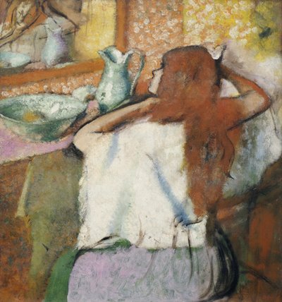 Mulher no banheiro de Edgar Degas