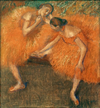 Dois dançarinos de Edgar Degas