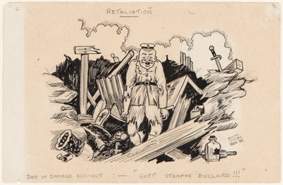 Retaliação, Dan of Damage Dug-Out: Deus Castigo Inglaterra !!! 1917 de Edgar Fryer