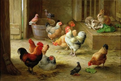 Cena da quinta de Edgar Hunt