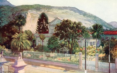 Residência do Senador Ruy Barboza, Rua Sao Clemente (cor litho) de Edgar L. Pattison