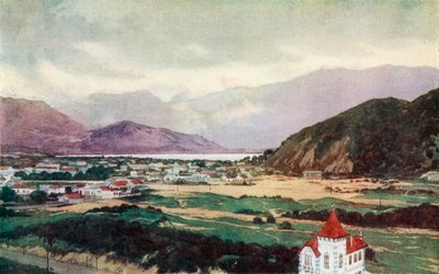 South Suburban Rio de Janeiro, Ipanema (colour litho) de Edgar L. Pattison