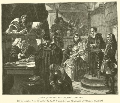 Juiz Jeffreys e Richard Baxter de Edgar Melville Ward