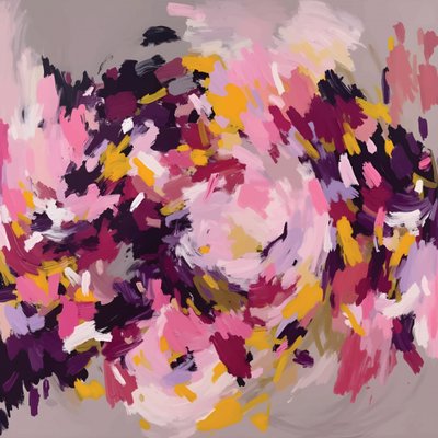 Redemoinho abstrato colorido de Edie