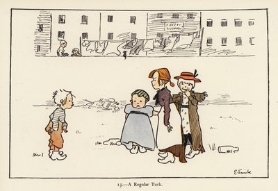 Um turco normal (cor litho) de Edith Farmiloe