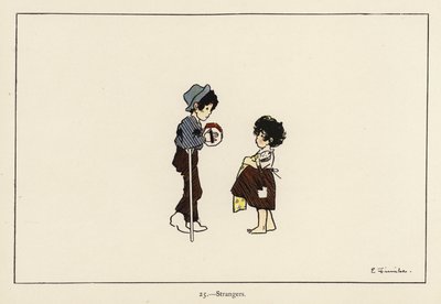 Estranhos (cor litho) de Edith Farmiloe
