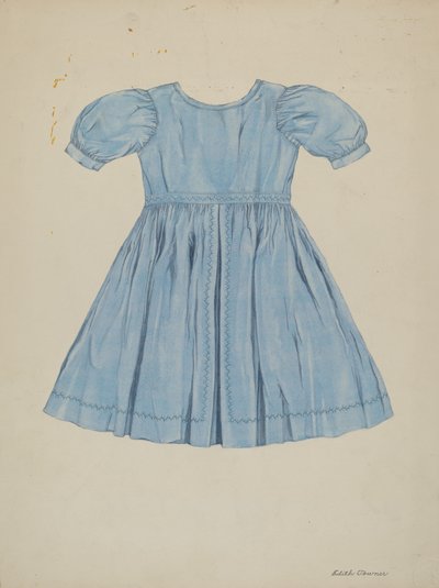 vestido de menino de Edith Towner