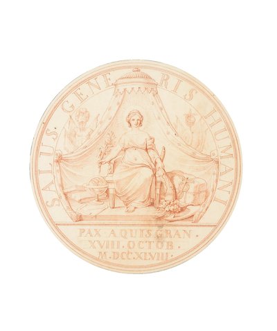 A Paz de Aix-la-Chapelle, 1748 de Edmé Bouchardon