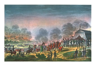 Bombardeio de Madri, 4 de dezembro de 1808, c1850. de Edme Bovinet