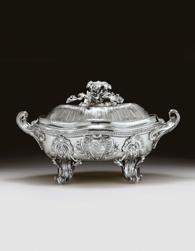 Terrina Louis XV, capa e forro de Edme Pierre Balzac