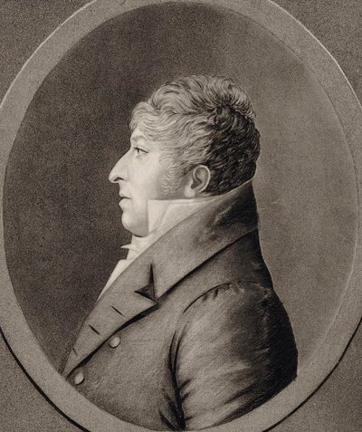 Retrato do compositor Rodolphe Kreutzer 1766-1831, 1809. de Edme Quenedey