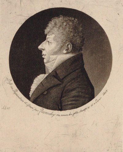 Retrato do violinista e compositor Jean Nicolas Auguste Kreutzer 1778-1832, 1808. de Edme Quenedey