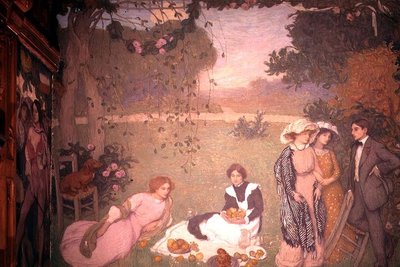 Almoço na relva de Edmond François Aman Jean