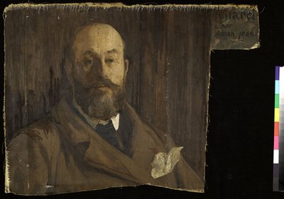 Retrato de Paul Albert Besnard (fragmento), ca. 1896 (óleo) de Edmond Jean