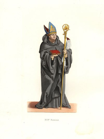 abade beneditino de Edmond Lechevallier Chevignard