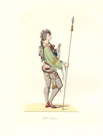 assistente militar flamengo de Edmond Lechevallier Chevignard