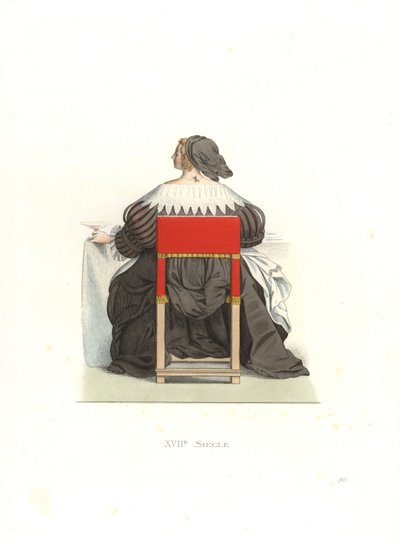 mulher francesa de Edmond Lechevallier Chevignard