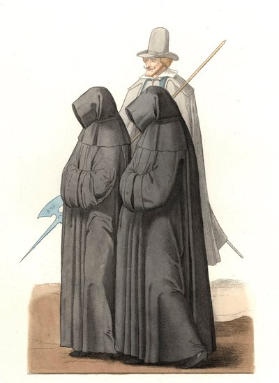 Roupas de luto de Edmond Lechevallier Chevignard