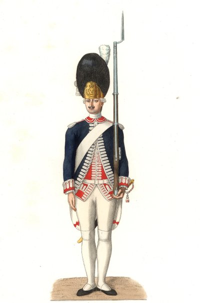 Soldado da Guarda Francesa de Edmond Lechevallier Chevignard
