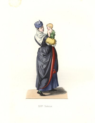 Mulher de Bayonne de Edmond Lechevallier Chevignard