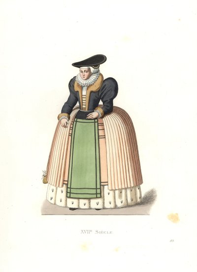 Mulher da Alsácia de Edmond Lechevallier Chevignard