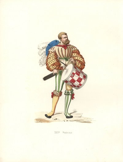 baterista militar alemão de Edmond Lechevallier Chevignard