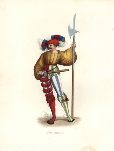 Halberdier de Edmond Lechevallier Chevignard