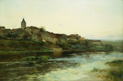 Uma cidade fluvial francesa de Edmond Petitjean