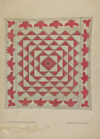 Colcha de retalhos de Edmond W. Brown