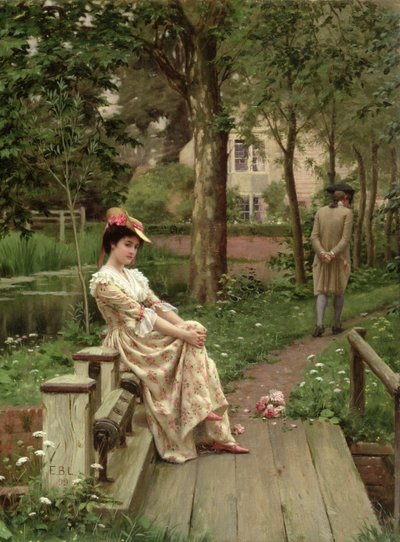 Desligado de Edmund Blair Leighton