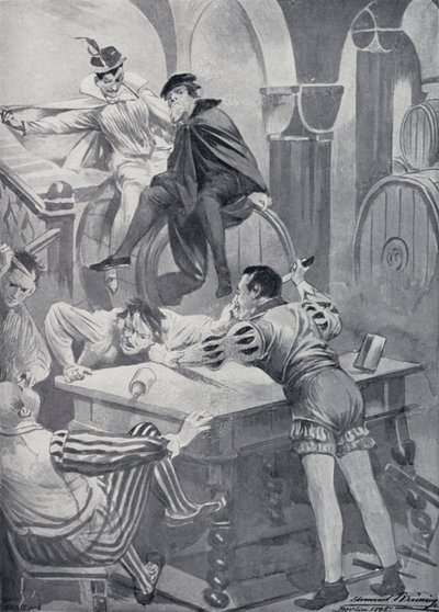 Ilustração para o Fausto de Goethe de Edmund Bruning