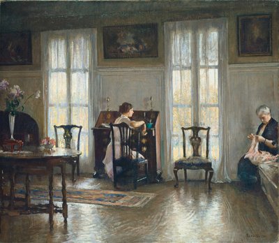 Mãe e Maria de Edmund Charles Tarbell