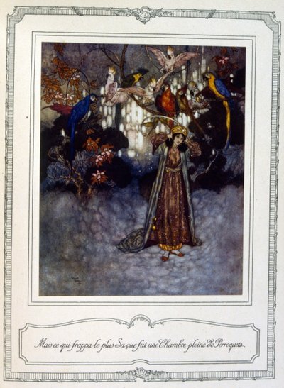 A Bela e o Monstro de Edmund Dulac