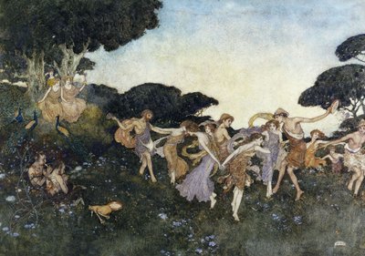 Cena de A Tempestade de Edmund Dulac