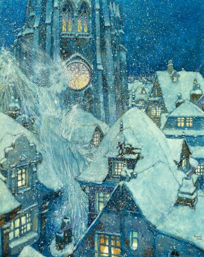 A Rainha da Neve de Edmund Dulac
