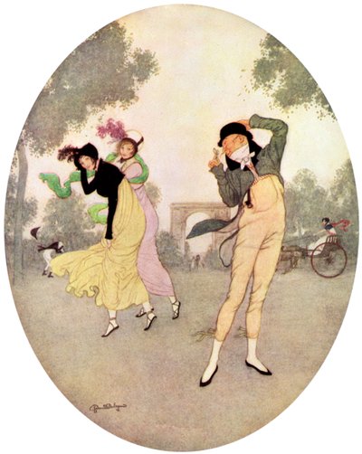 O que você acha do jovem Rouselle, c1915. de Edmund Dulac