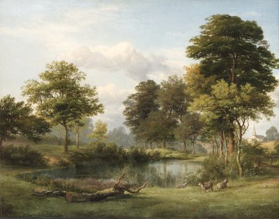 Uma cena no Muswell Hill de Edmund Gill