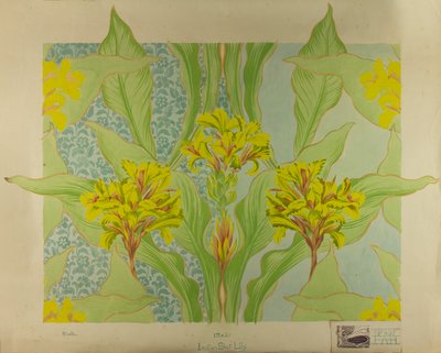 Indian Shot Lily, c.1895 (guache sobre papel) de Edmund Hunter