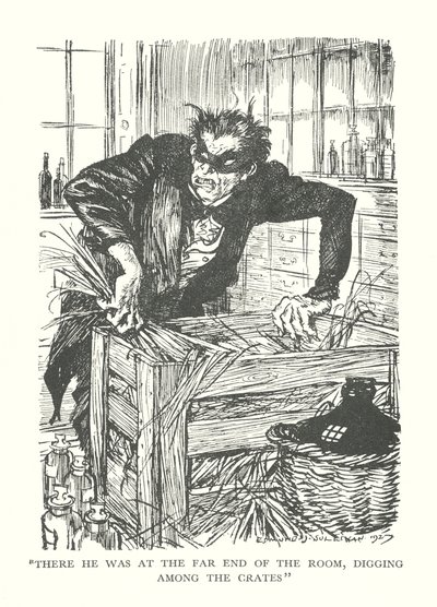 Ilustração para "O estranho caso do Dr. Jekyll e do Sr. Hyde", de R. L. Stevenson (litografia) de Edmund Joseph (after) Sullivan