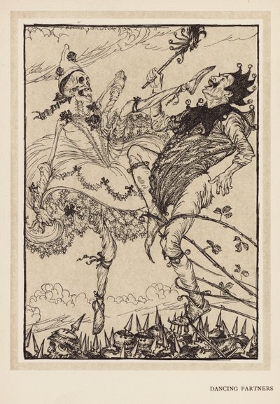 A grinalda do Kaiser: Parceiros de dança (litografia) de Edmund Joseph (after) Sullivan