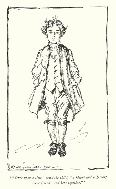 Ilustração para The Vicar of Wakefield de Oliver Goldsmith (litho) de Edmund Joseph Sullivan