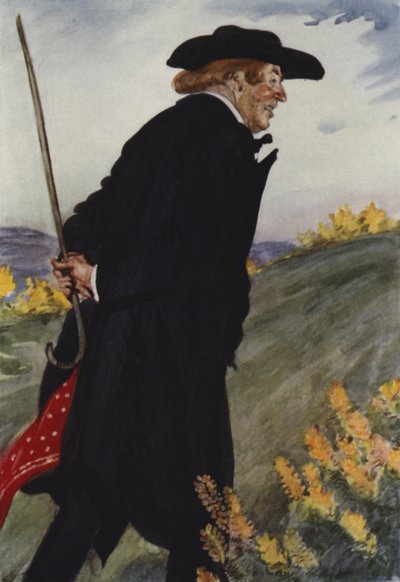 O homem de preto de Edmund Joseph Sullivan
