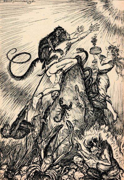 Chegamos a muitos escravos pela liberdade, c1918, 1918 de Edmund Joseph Sullivan