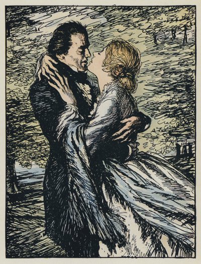 Ilustração para Tennysons Maud de Edmund Joseph after Sullivan