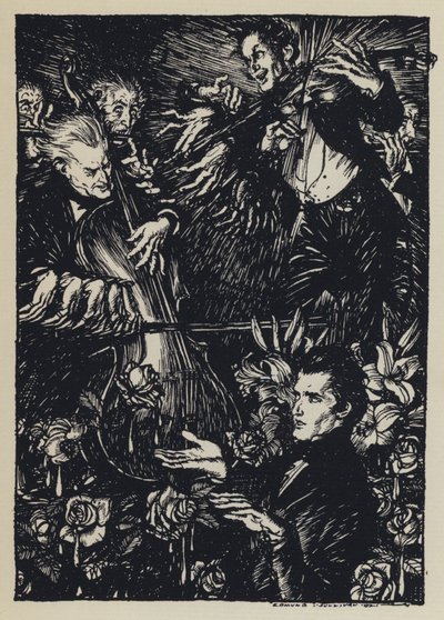 Ilustração para Tennysons Maud de Edmund Joseph after Sullivan