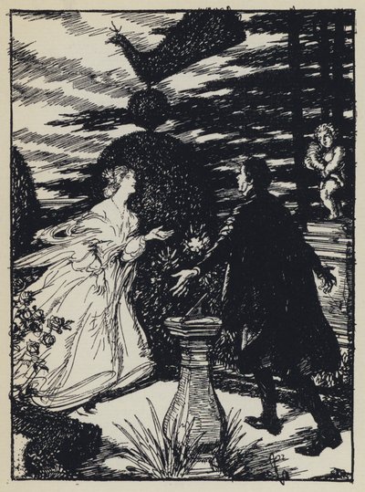 Ilustração para Tennysons Maud de Edmund Joseph after Sullivan