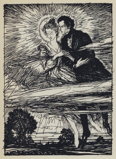 Ilustração para Tennysons Maud de Edmund Joseph after Sullivan