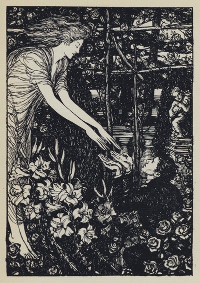 Ilustração para Tennysons Maud de Edmund Joseph after Sullivan