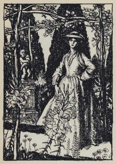 Ilustração para Tennysons Maud de Edmund Joseph after Sullivan